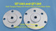 QT1265 1/2" Drive Triple Bolt Pattern Hub Rotating Torque Plate for Ford Torque King 4x4