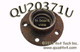 QU20371U Used Bare 5 Bolt Front Wheel Hub for 1959-1969 Ford F100, Bronco Torque King 4x4
