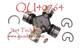 QU40764 Greaseable Hot-Forged 1330 x 7290 Conversion Front U-Joint Torque King 4x4