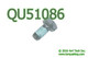 QU51086 AAM Ring Gear Bolt for many GM 7.6", 8", & 8.6" Axles also fits Dodge 9-1/4" rear axles Torque King 4x4