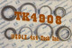 TK4908 Timken Rear Wheel Bearing Only Kit for Ford 10-1/4" Rear Axles Torque King 4x4