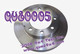 QU80005 Dana 60 Front Brake Rotor for Single Rear Wheel 4x4s Torque King 4x4