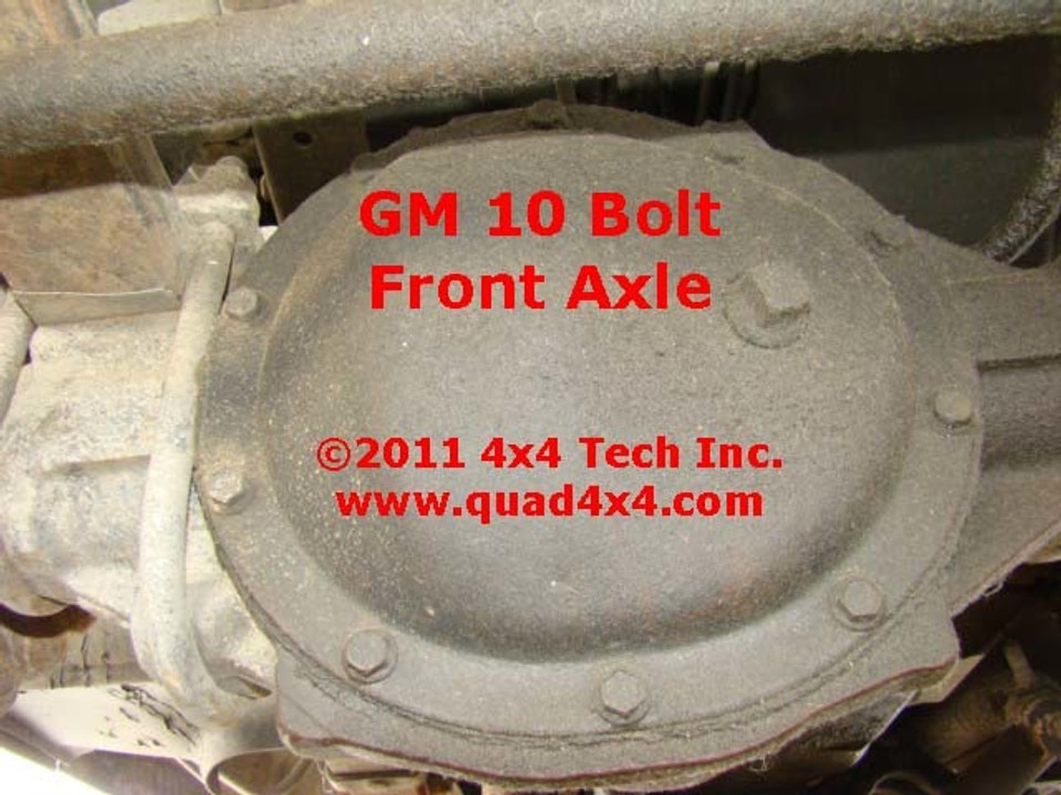 Parts, Tools, Manuals for 19771991 GM 10 Bolt Front Axle
