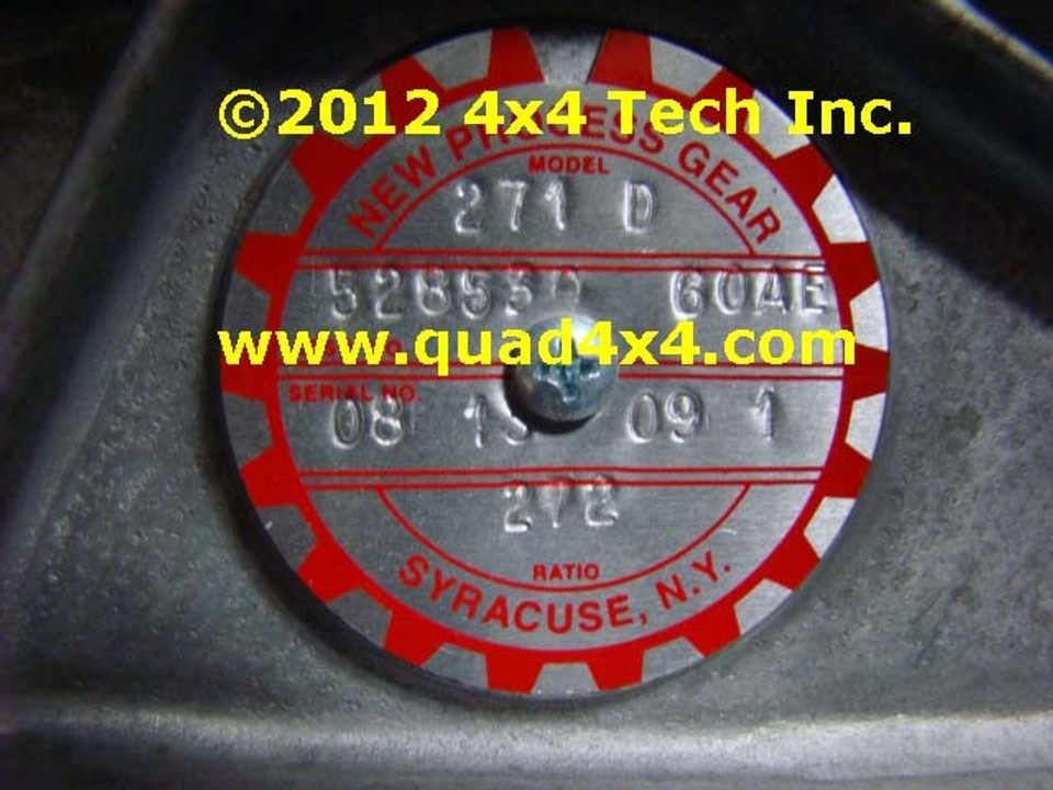 NV271D Transfer Case Buy Parts & Assemblies for Dodge Ram New Venture