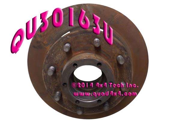 QU30163U 1st Design Used 1971-1977.5 Hub and Rotor Assembly