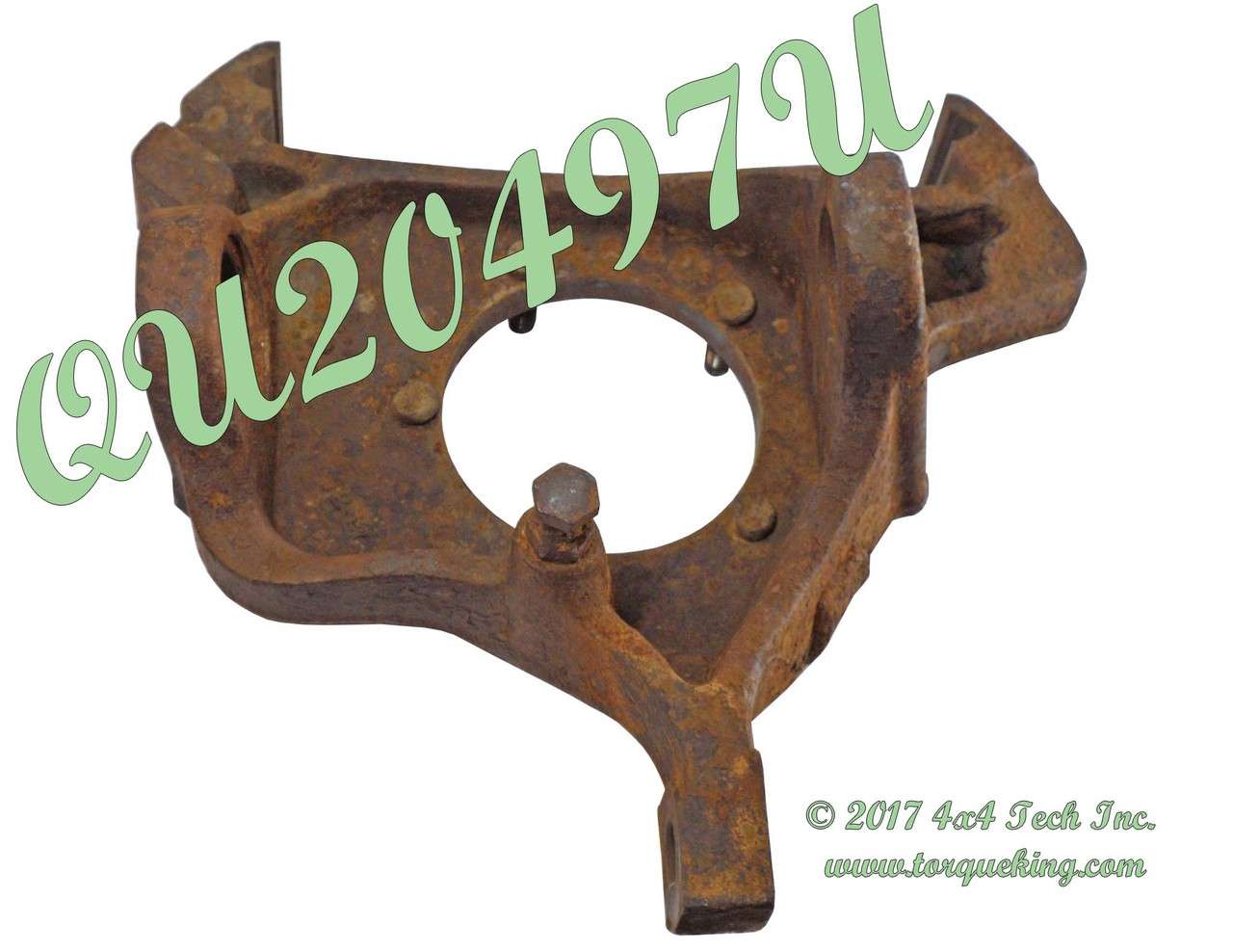 QU20497U Used Left Steering Knuckle for 1992-1994 F350 4x4