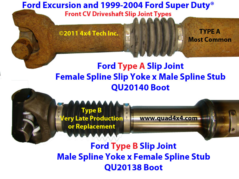 2000 ford excursion v10 driveshaft