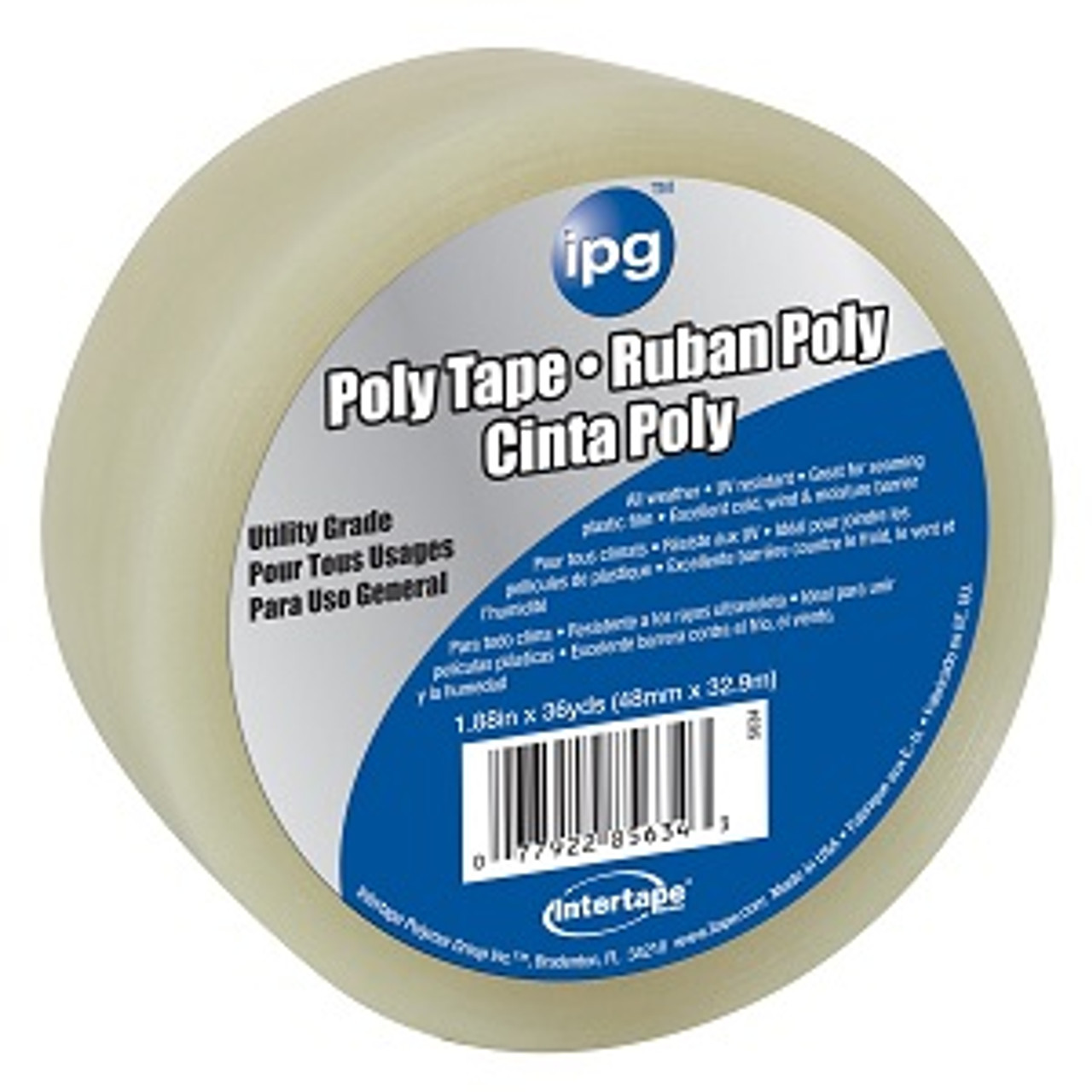 Clear Poly Repair Tape 48mm x 33M