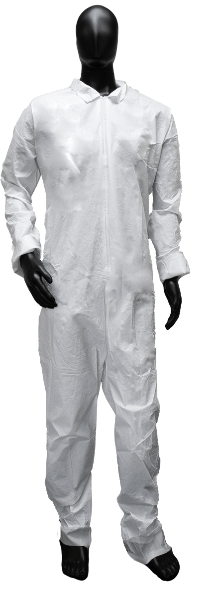 Coverall with zipper front. Size 3XL MIC412C-3XL