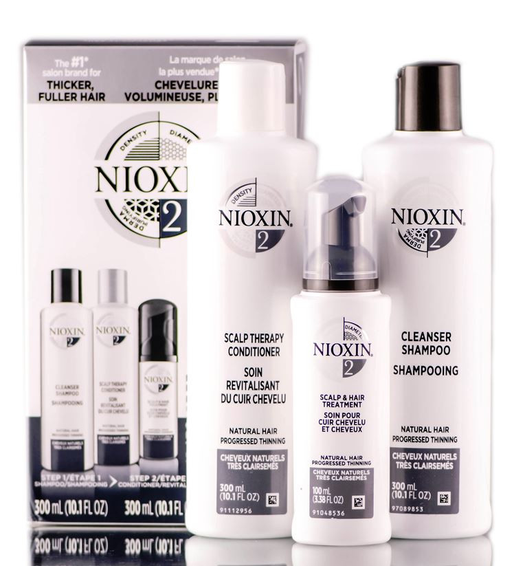 Nioxin System 2 For Natural Hair Progressed Thinning Kit