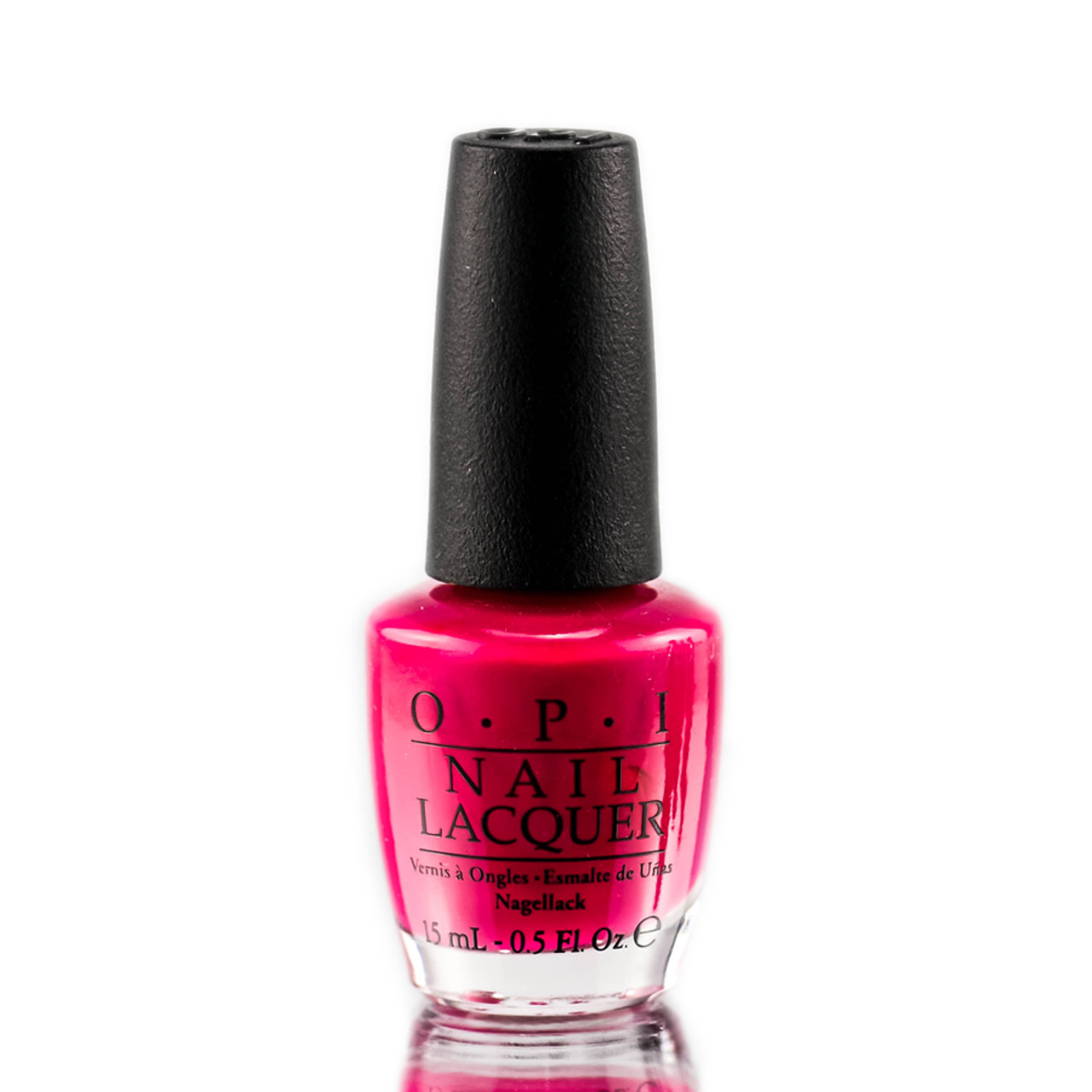 OPI Nail Lacquer, Chick Flick Cherry - 0.5 oz bottle