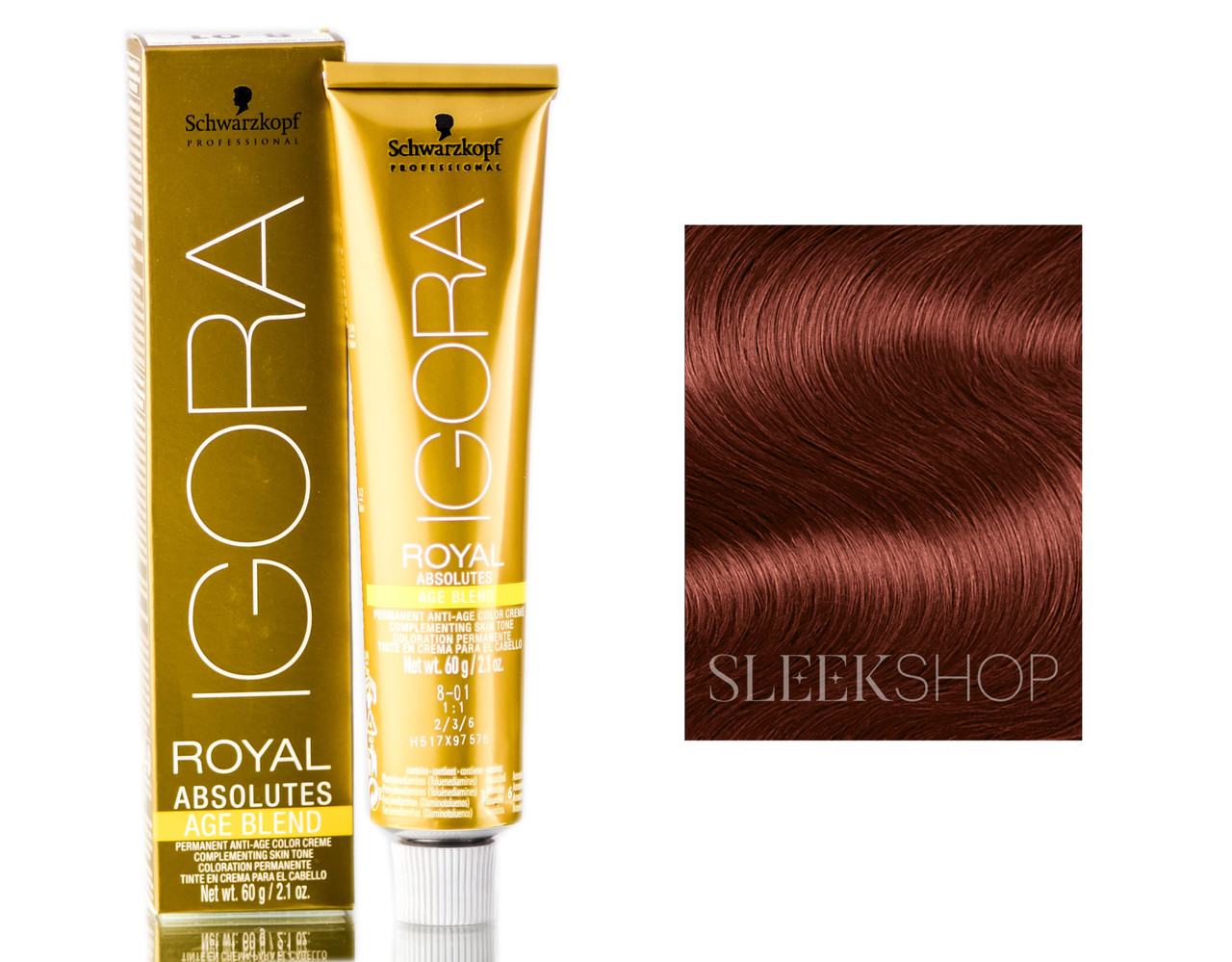 Igora Royal Absolutes 7-50 Medium Blonde Gold Natural