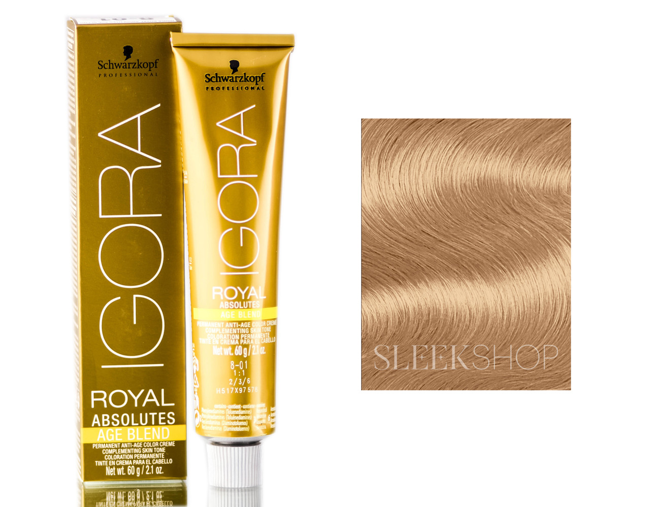 Schwarzkopf Igora Royal Absolutes 5-60 Light Brown Chocolate Permanent  Color Creme 2.1 Ounce 60 Milliliters 