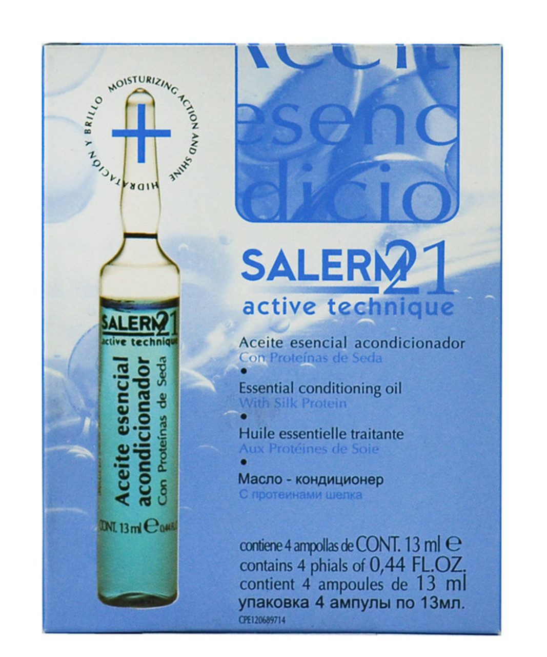 Salerm 21 Essential Conditioning Oil 4 Applications 