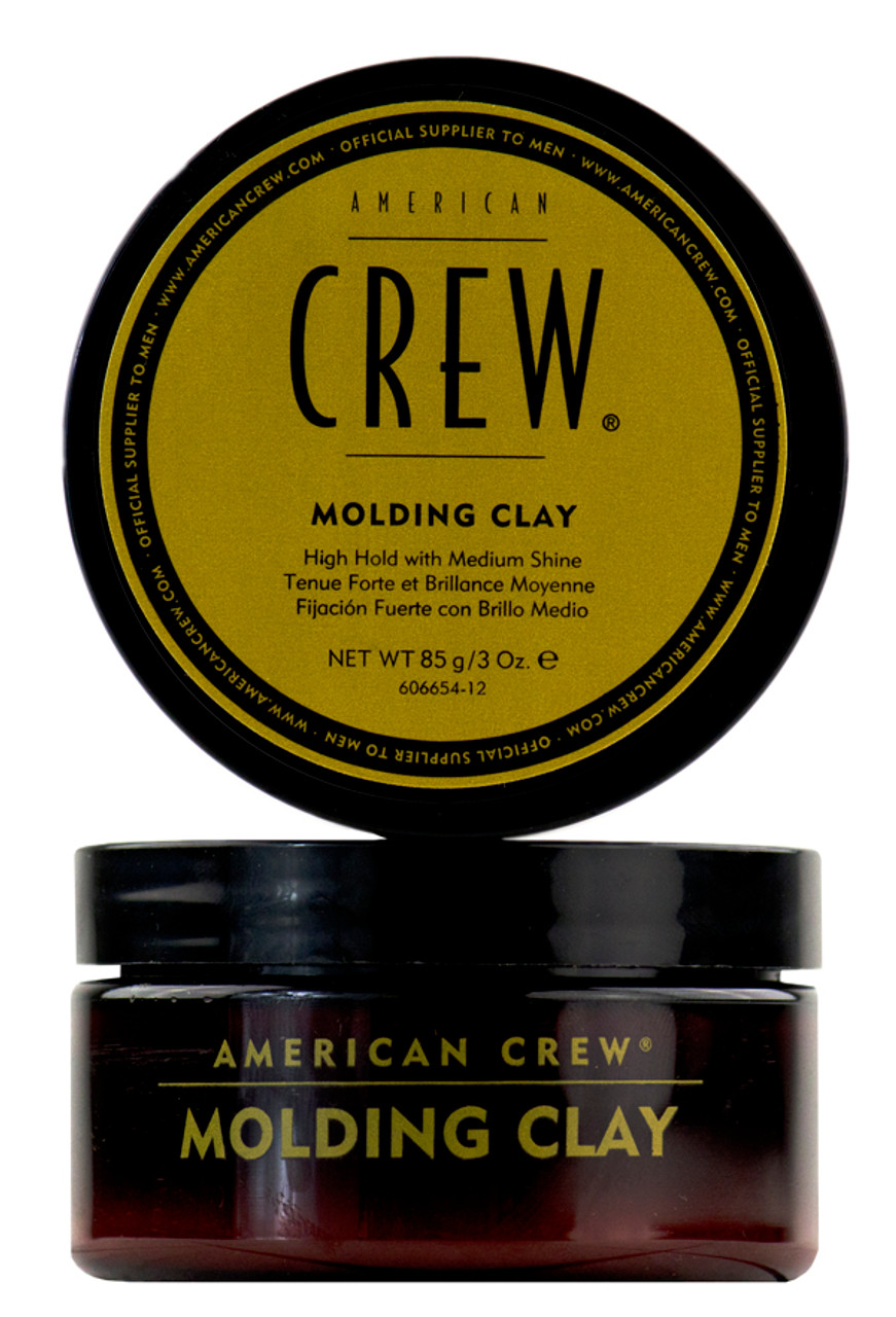 American Crew Molding Clay, High Hold, Medium Shine - 3 oz jar