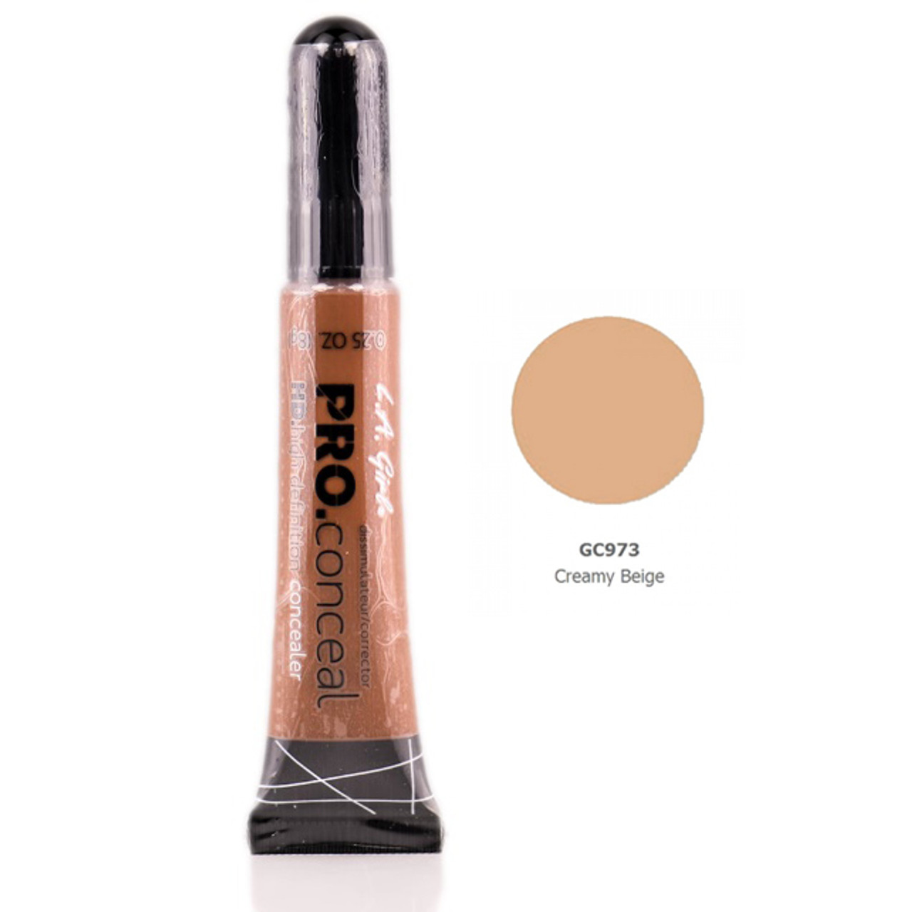 Color : Creamy Beige - GC973 LA Girl Pro Conceal HD Concealer