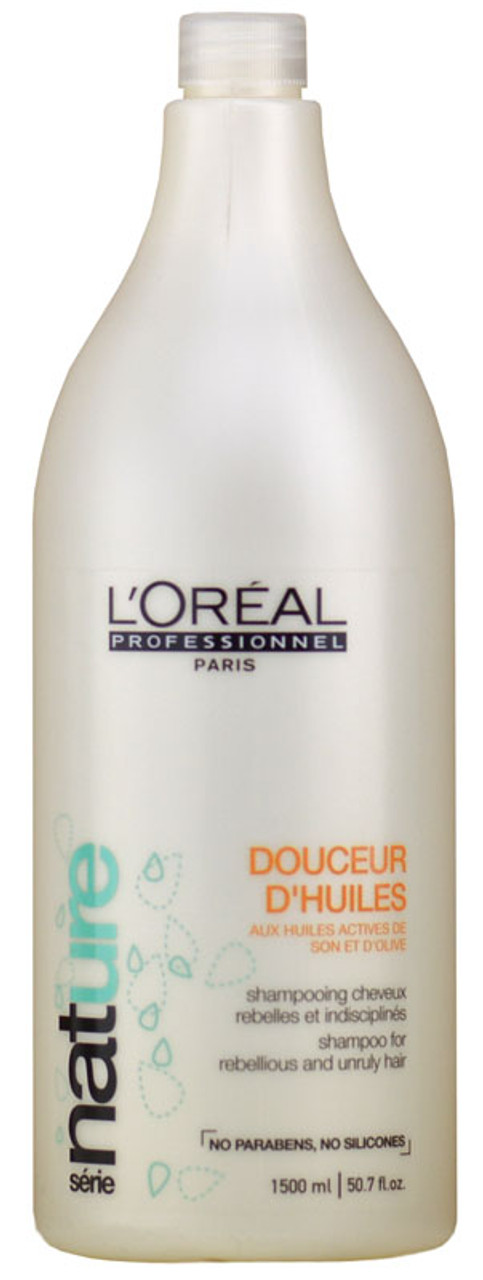 Loreal Nature Champu Cabellos Rebeldes e Indisciplinados Douceur D Huiles  1500ml