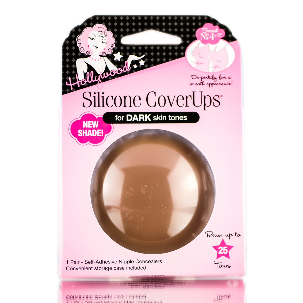 Hollywood Fashion Secrets Silicone Breast Enhancers - Clear