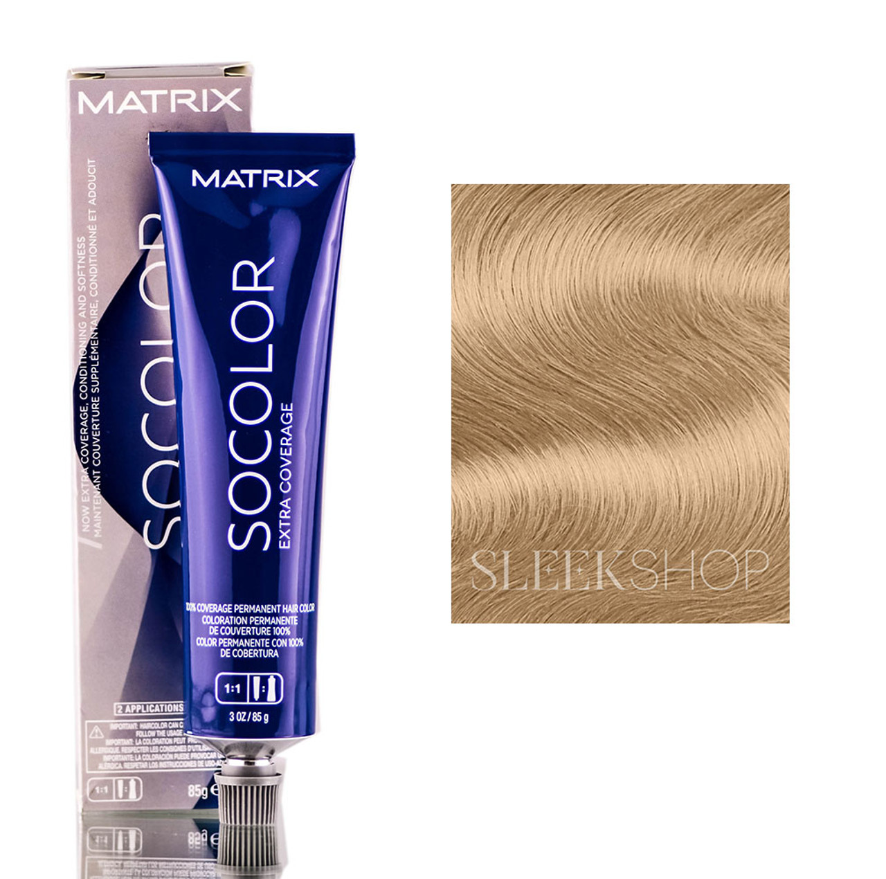 508N - Extra Coverage Light Blonde Neutral Matrix Socolor Extra Coverage  LARGE Haircolor - 3 oz