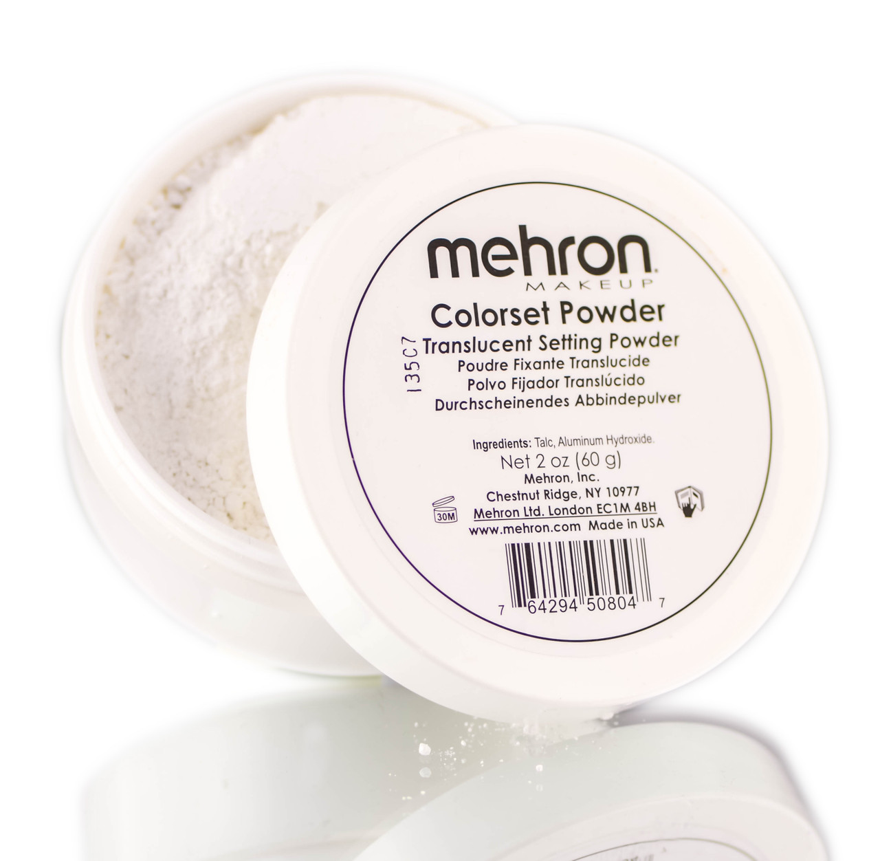 Clown White Lite Mehron 2 oz.