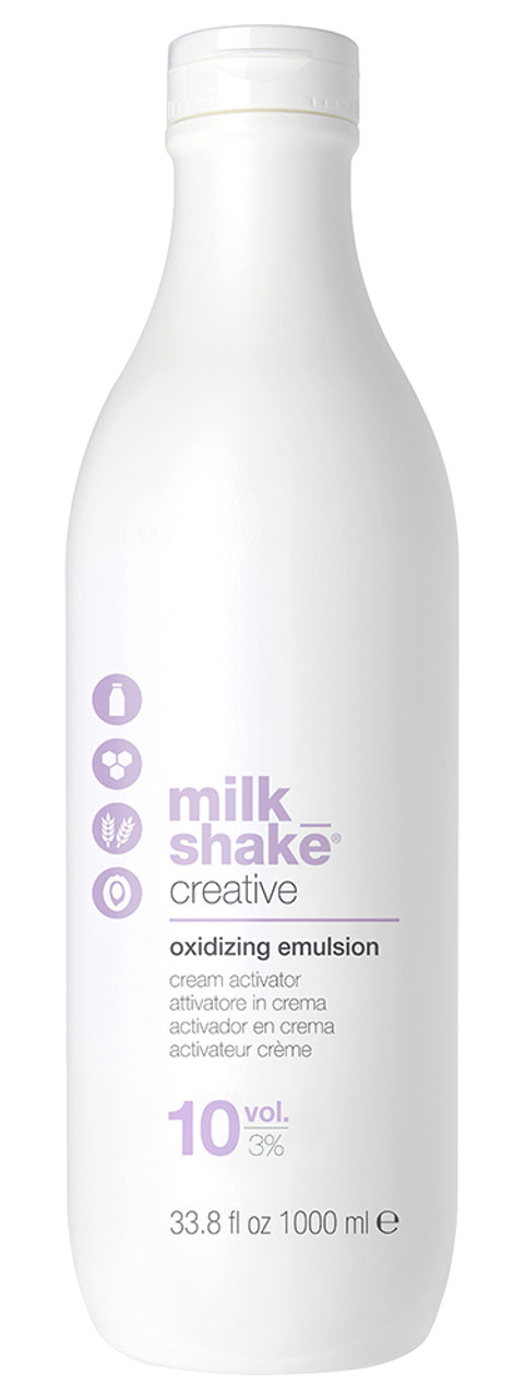 Milk Shake Professional Oxidation Emulsion for Z.OneCreative Hair Dyes 5-40 Vol, 1000ml 10 Vol | 3%