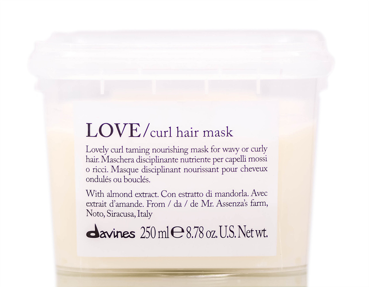 8.78 oz Davines Love Curl Hair Mask