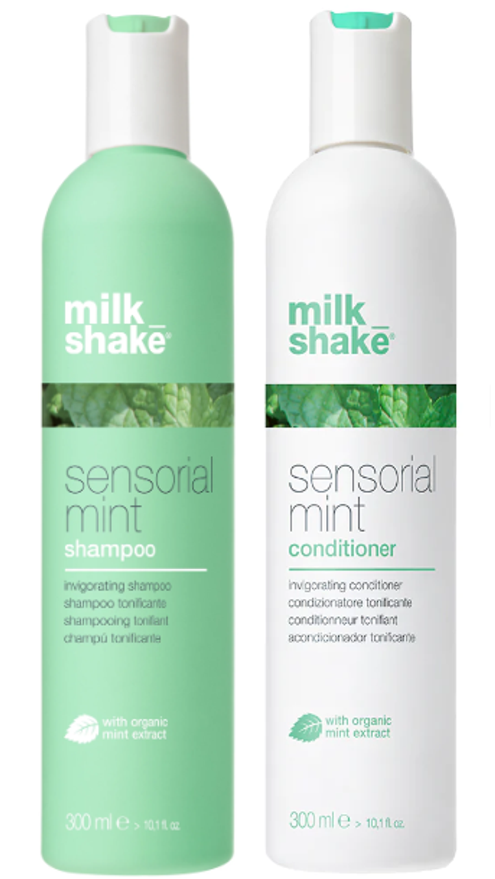 Milkshake Haircare Sensorial Mint Shampoo & Conditioner Mini's - A Model  Moment