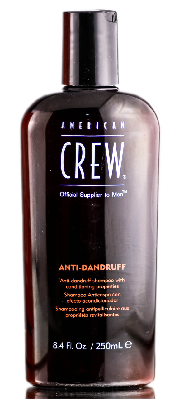nedenunder Soaked krabbe 8.4 oz American Crew Trichology Anti Dandruff Shampoo SleekShop.com