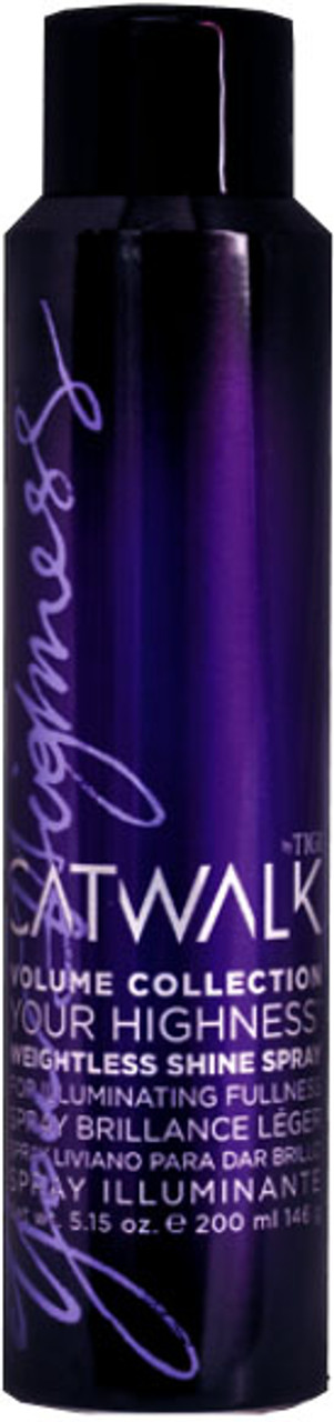 Catwalk Volume Collection - Your Highness Shine Spray SleekShop.com