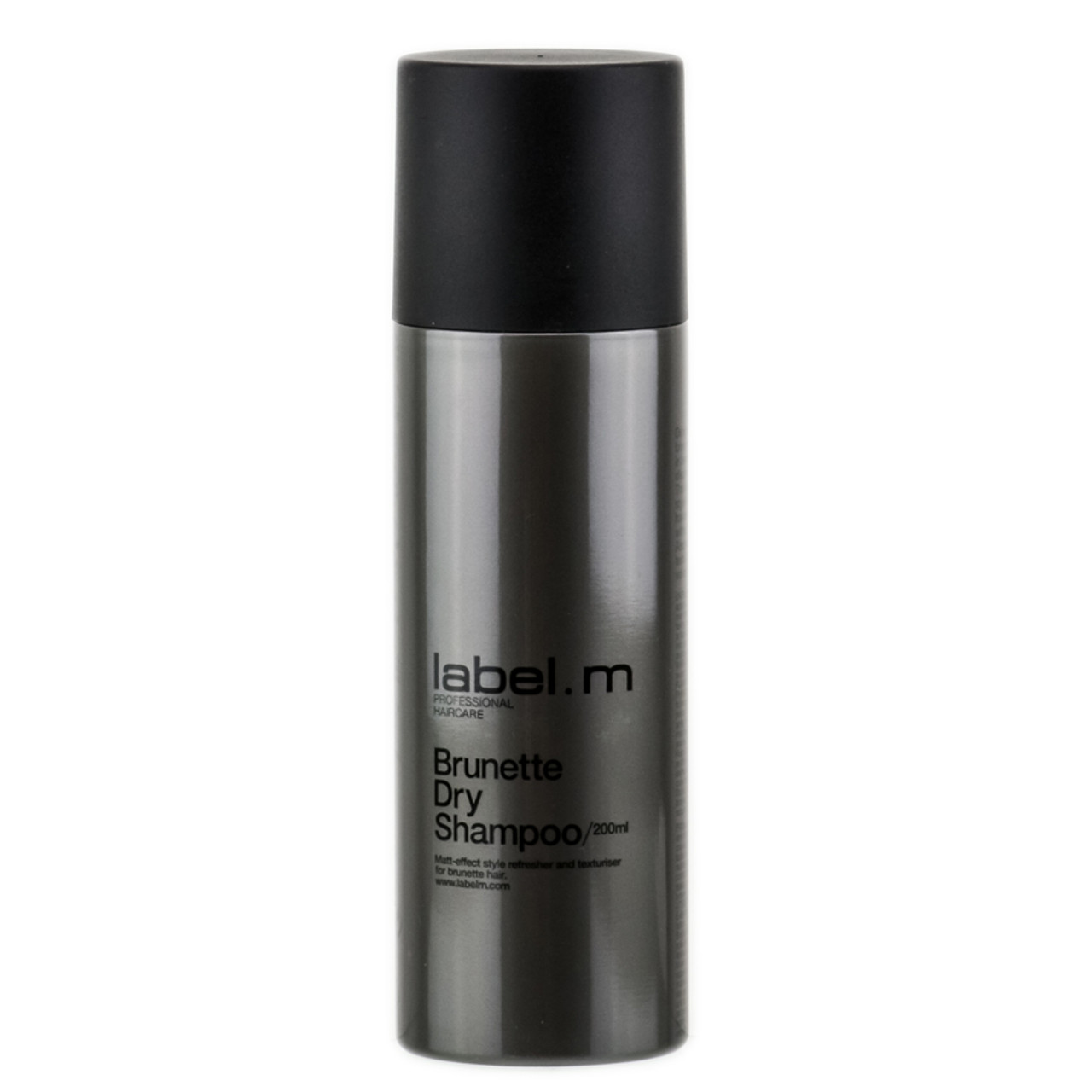 Brunette dry shampoo label m