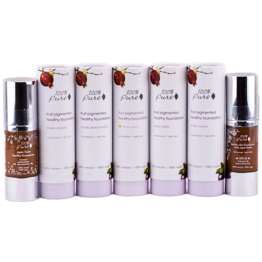 100% Pure Fruit Pigmented Healthy Foundation