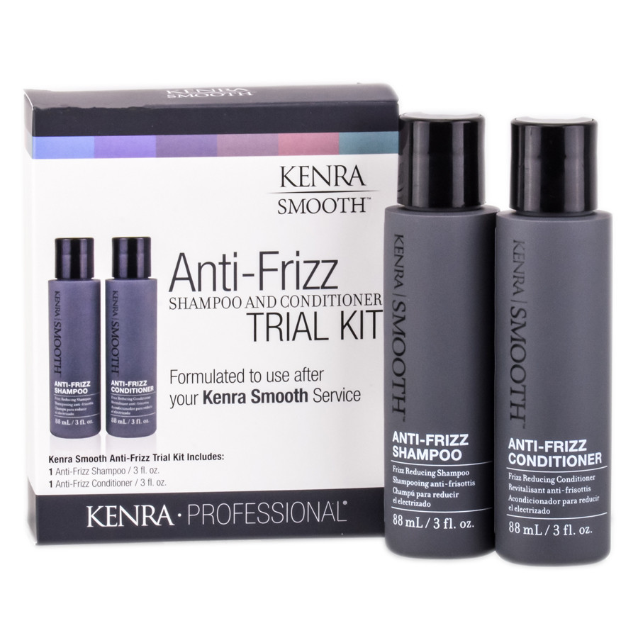 Kenra Smooth Anti Frizz Shampoo Conditioner Trial Kit Sleekshop Com Generally, i like kendra products, so i decided to try kendra mousse. kenra smooth anti frizz shampoo conditioner trial kit