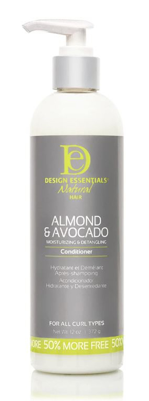 Design Essentials Lotion, Daily Moisturizing, Almond & Avocado - 12 oz