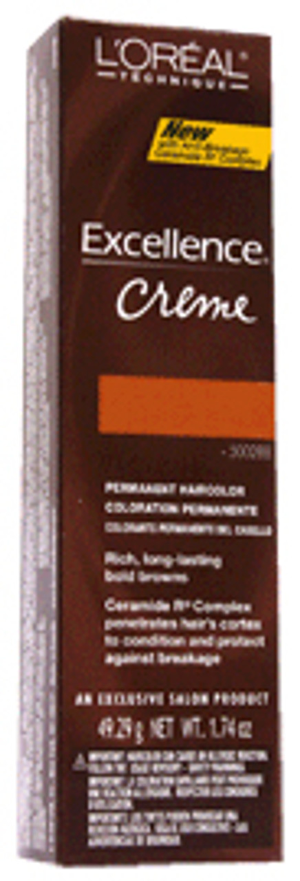 L Oreal Excellence Browns Extreme Permanent Creme Haircolor Br1 Extreme Dark Red Brown