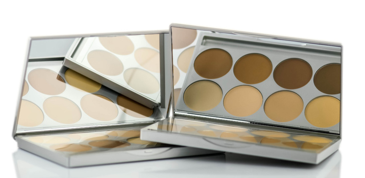 Option : Warm Graftobian HD Pro Powder Foundation Palette