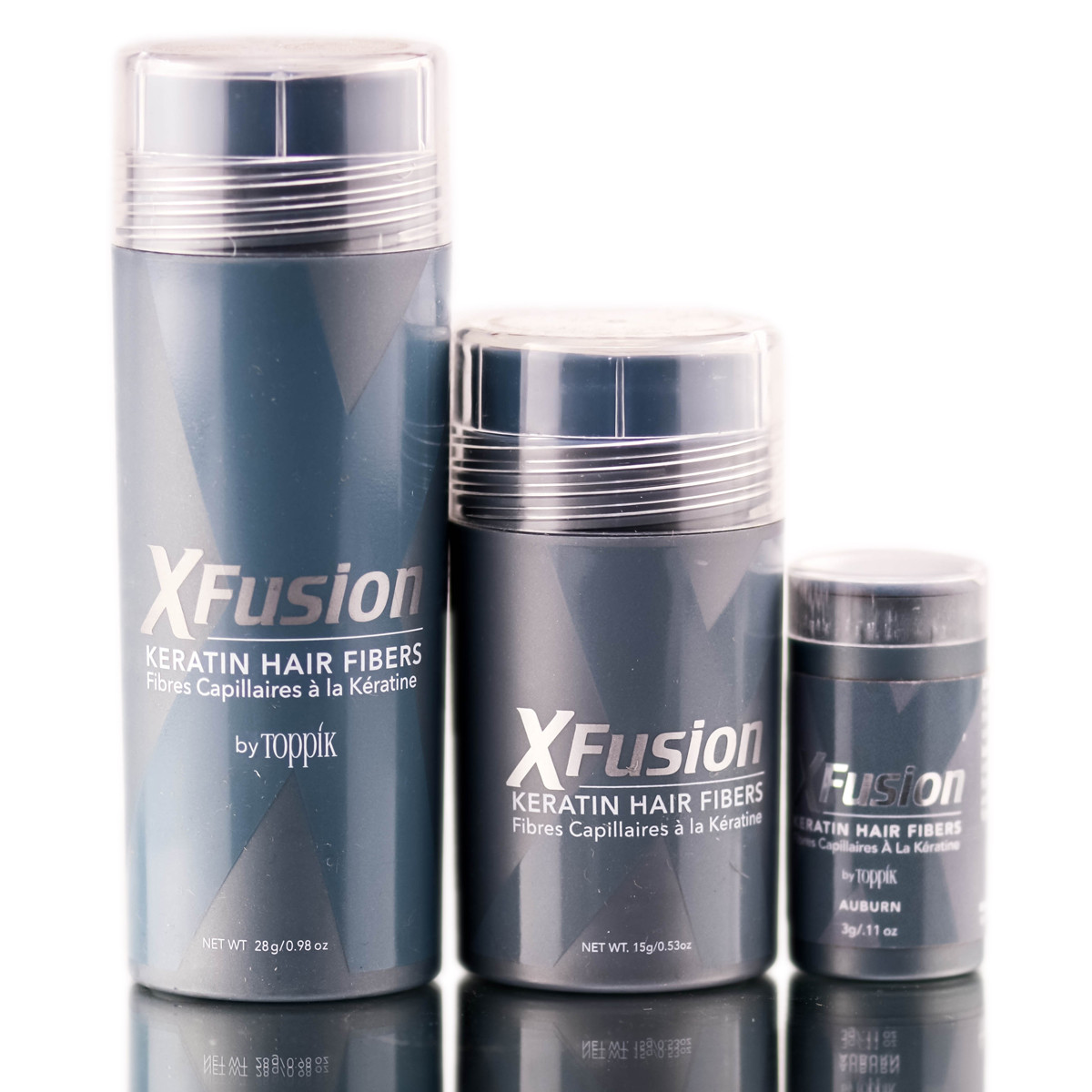 XFusion Auburn Keratin Hair Fibers