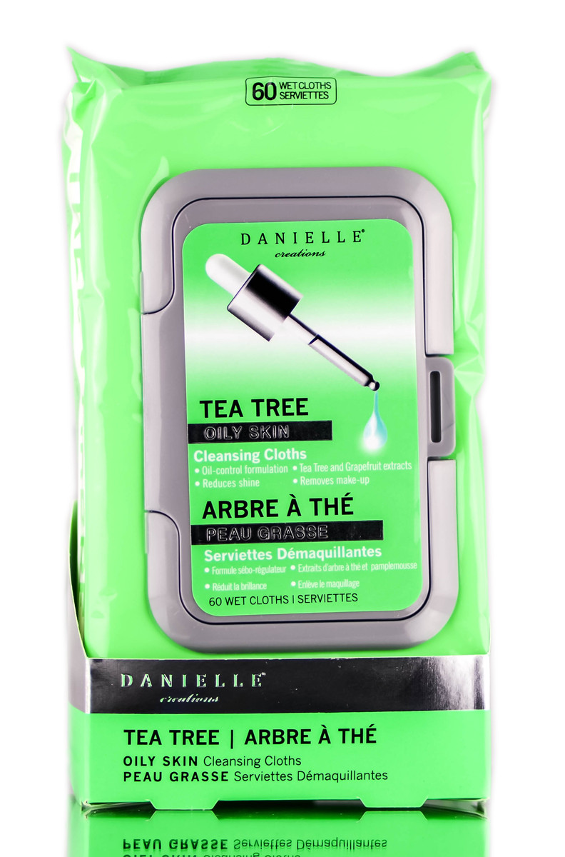 Danielle Creations Tea Tree Oily Skin Cleansing Cloths