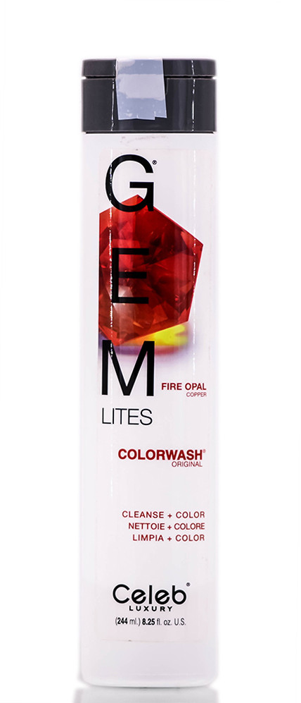 Celeb Luxury Gem Lites Fire Opal Copper Colorwash