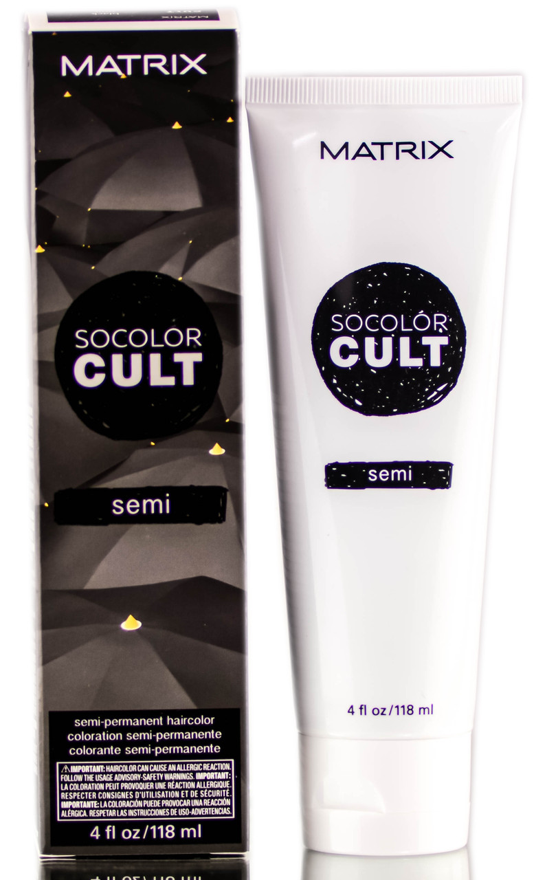 Dusty Teal Matrix SoColor Cult SEMI-PERMANENT Haircolor
