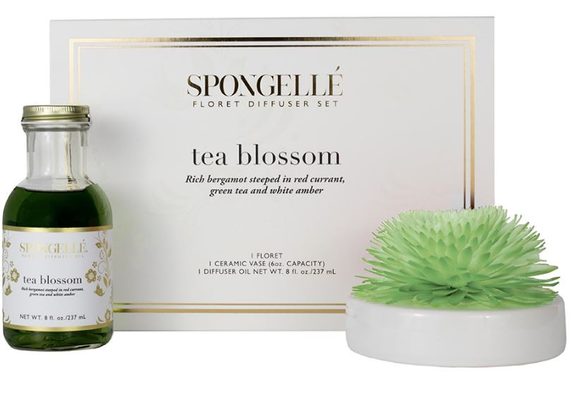 Spongelle Floret Tea Blossom Diffuser Set