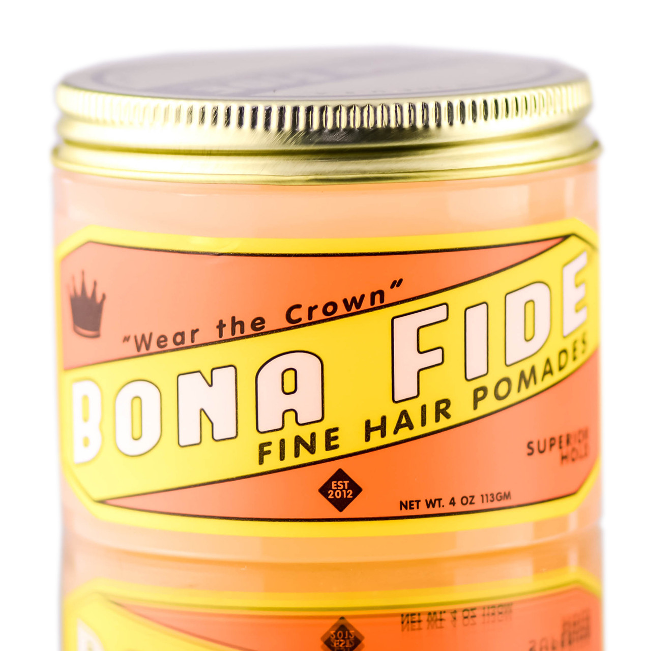 Bona Fide Super Superior Hold Pomade - 4 oz 