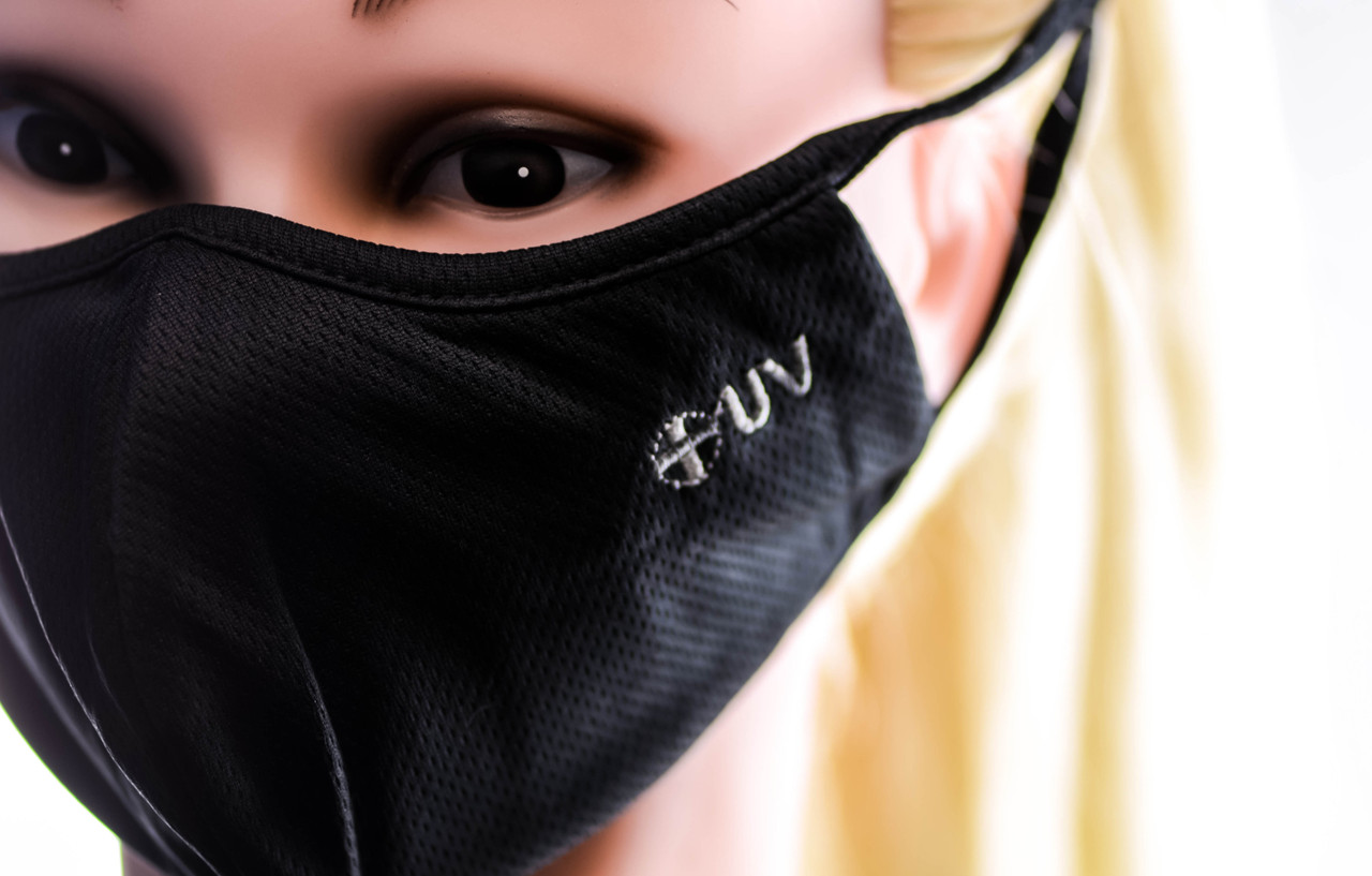 UV Protection Antibacterial Cloth Face Mask (Pack of 2)