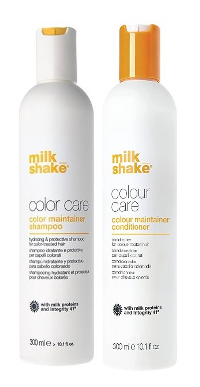 har taget fejl jeg er enig Musling Milkshake Colour Care Color Maintainer Shampoo & Conditioner SleekShop.com