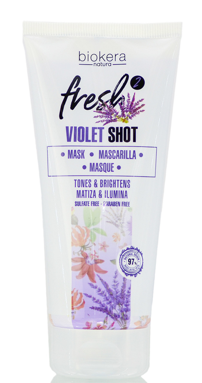Salerm Biokera Natura Fresh Violet Shot Mask 
