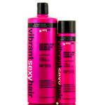 Sexy Hair Vibrant Rose & Almond Oil Sulfate - Free Color Lock Shampoo