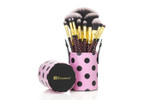 BH Cosmetics 11 Pc Pink a Dot Brush Set-image1
