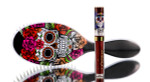 Sleekhair Red Rose Sugar Skull Brush & Lip Set