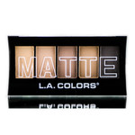 L.A. Colors 5 Color Matte Eyeshadow - CEM480