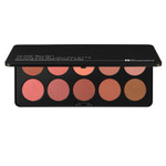 BH Cosmetics Nude Blush 10 Color Blush Palette-image1