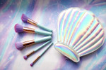 StinaFace Mermaid Clam Brush Set-image4